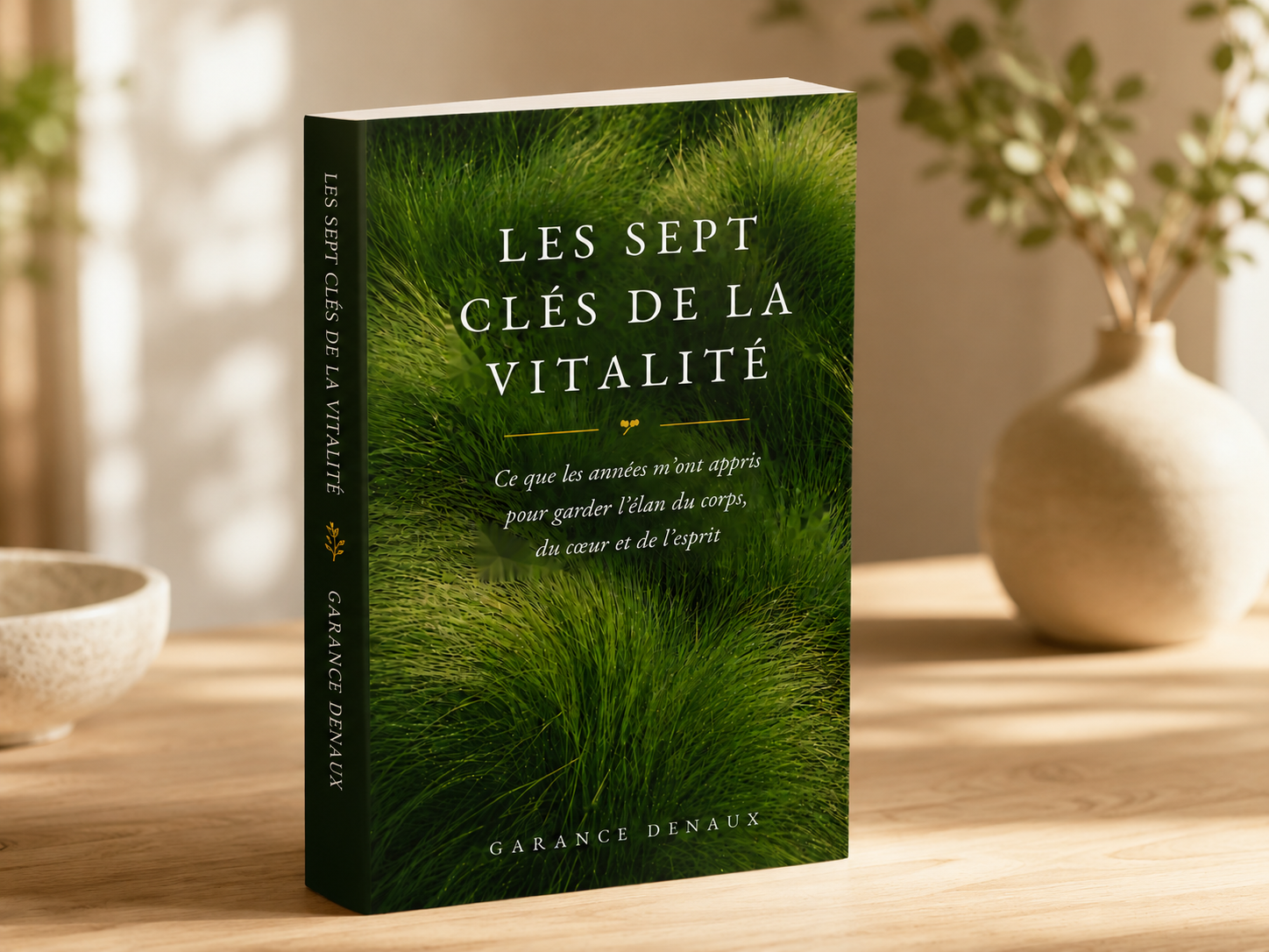 Livre Les Sept Clés de la Vitalité de Garance Denaux